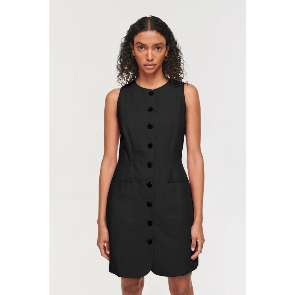 NWT Aligne Leah Linen Dress Sz US 6!!